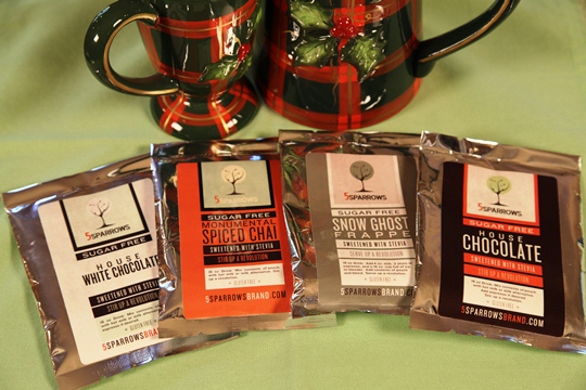 5 Sparrows Chocolate, Frappe and Chai Drink Mixes