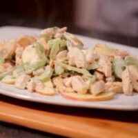 Creamy Apple Walnut Chicken Salad Recipe