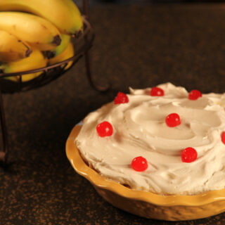 Sour Cream Banana Pie